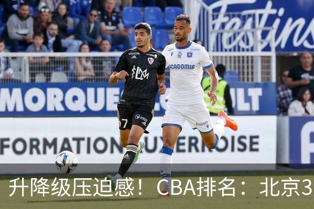 升降级压迫感！CBA排名：北京3连胜第1 广东艰难首胜山东暂居倒数